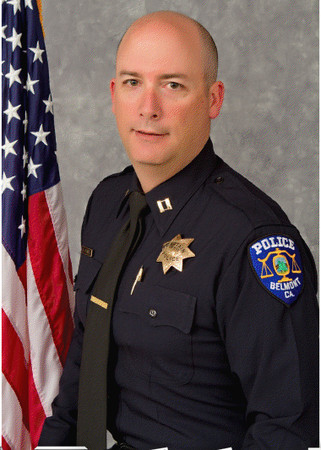 Belmont Police Chief Daniel J. DeSmidt earned his MPA from Cal State East Bay. (By: Belmont Patch)